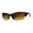 Shiny Black, variant on HD Xloop Mens Half Rim Sport Baseball Warp Around Sunglasses Matte Black