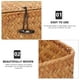 thumbnail image 4 of GOOHOCHY Cesta de almacenamiento tejido de 3pcs Productos de maquillaje portátil Ceta de almacenamiento Caja de ropa, 4 of 8