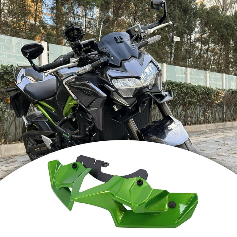 Motorcycle Front Spoiler Winglet , Mounting Aerodynamic Wing Kit, Fits for Kawasaki  Z900 Accessories 