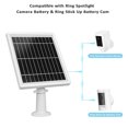 thumbnail image 4 of Panel Solar 5W IP65 Kit Estanco para Ring Spotlight Cam Plus/Pro, 4 of 9