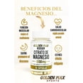 thumbnail image 2 of Citrato de Magnesio 800 mg Golden Max Sports – 70 Cápsulas | Suplemento Alimenticio para Salud Muscular, Ósea y Energía, 2 of 2