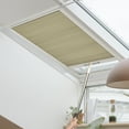 thumbnail image 1 of Keego Cordless Blackout Skylight Blinds Shades for Window Cellular Shades Suitable for Roof Inclined Plane Room Windows Khaki 37"w x 62"h Excluding Telescopic Rods, 1 of 8