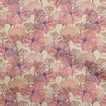 thumbnail image 1 of oneOone Cotton Poplin Twill Light Beige Fabric Abstract Line Drawing Floral Craft Projects Decor Fabric Printed By The Yard 56 Inch Wide, 1 of 6