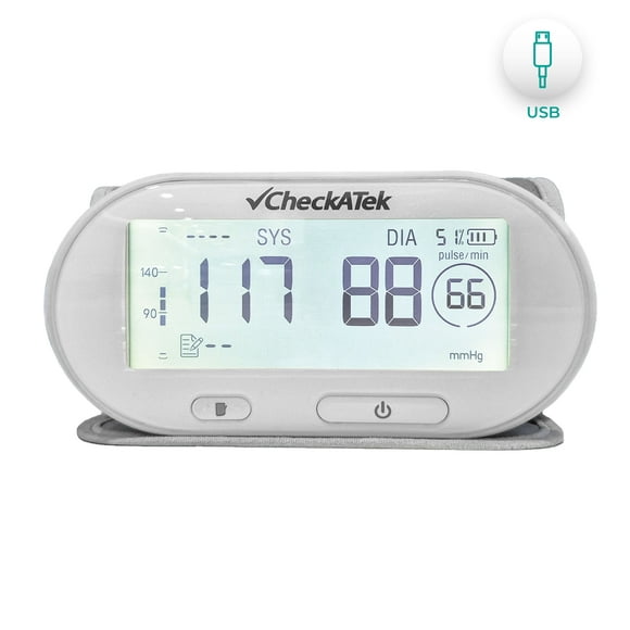 Baumanometro Digital De Brazo Recargable Con Voz-BD-3-Checkatek