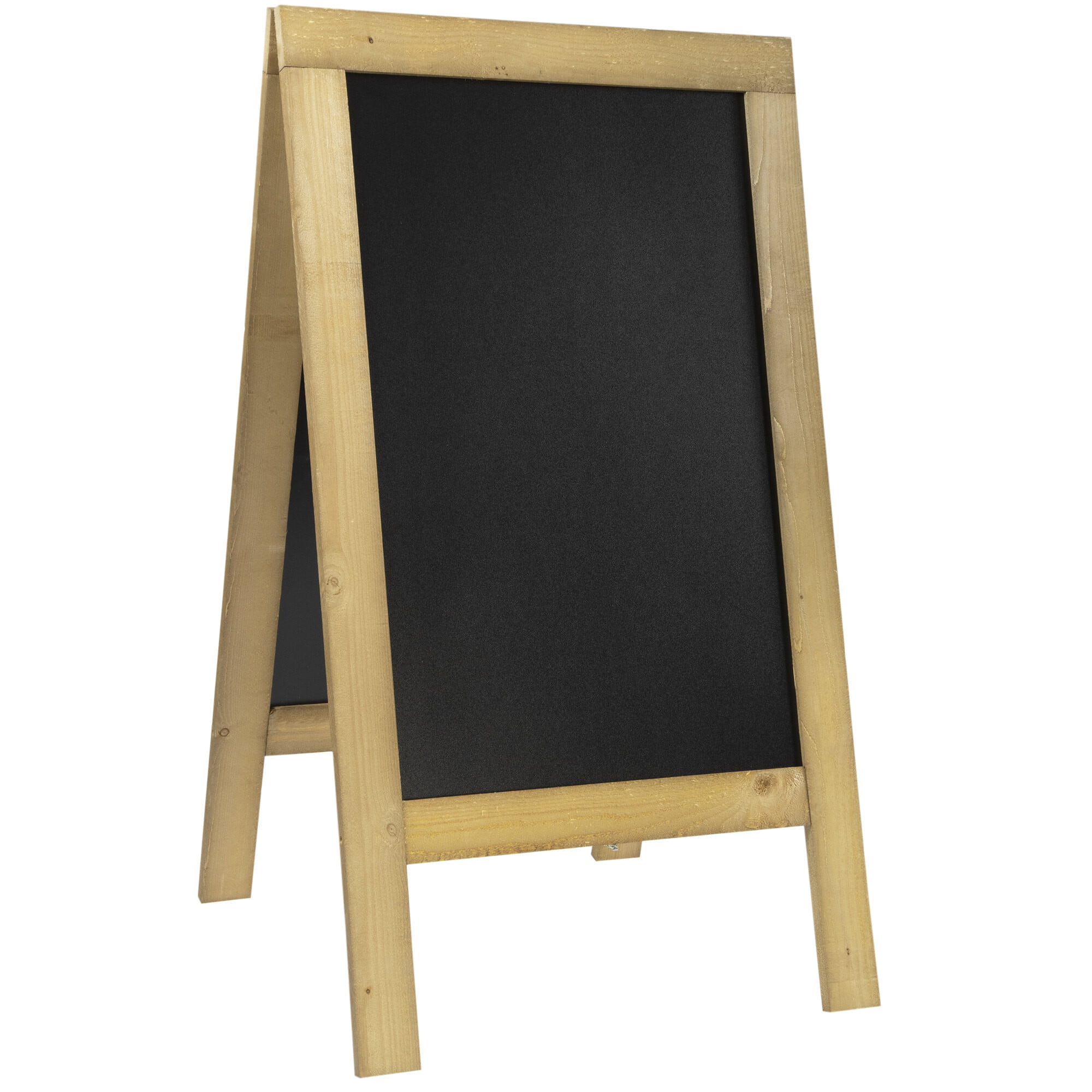 Rustic Wood Framed Chalkboard Natural Jute Hanger 10" x 14" or 14" x 24" 