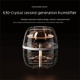 thumbnail image 1 of Humidificador de doble pulverización K30 de 3 l con USB, gran capacidad, silencioso, para el hogar, dormitorio, oficina, luz nocturna, humidificador de doble pulverización, 1 of 5