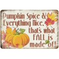 thumbnail image 1 of Metal Tin Sign Welcome to Our Pumpkin Patch Farmhouse Tin Sign Metal Aluminum Sign Vintage Wall Decor Retro Poster for Bars Restaurants Cafes Pubs Home Decoration 12"x16", 1 of 5