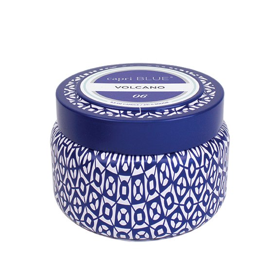 Capri Blue Volcano Printed Travel Tin Candle 8.5oz