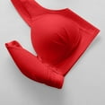 thumbnail image 3 of Everyday Bras for Women Women's Sports Bras Bras for Women Padded Backless Bra Women Bras plus Size Sports Underwire Padded Bras for Women Bras Strapless for Women Womens Bras Comfortable Red 36, 3 of 4