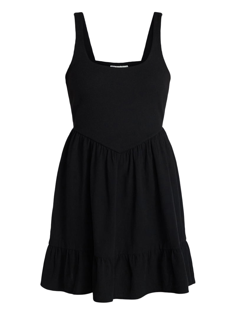 knee length dresses for ladies Marysia | Crochet Mini Dress in Black main image 1