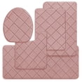 thumbnail image 3 of ChakmeOne Memory Foam Bath Mat, Bath Mats for Bathroom Floor - Set of 5 Super Soft Absorbent Non Slip Bathroom Rug Set for Tub and Shower, Home Decor Accessories, 3 of 11