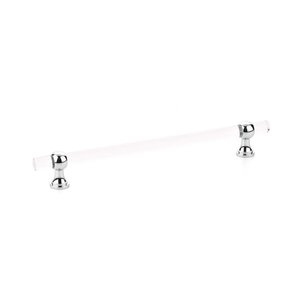 Schaub And Company 418-26 Lumiere Transitional 8" Euro Modern Acrylic And Solid Brass