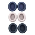 thumbnail image 2 of 1Pair Earpads Protein Leather Ear Pad Ear Cushions Cover Memory Foam Earmuffs for Life Q30/Q35 Headsets, 2 of 9