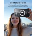 thumbnail image 4 of Funda de teléfono ESR para iPhone 16 Plus transparente compatible con MagSafe, 4 of 8