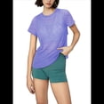 thumbnail image 1 of Camiseta Deportiva Ultraligera Transparente de Secado Rápido con Espalda Abierta para Mujer, Ideal para Yoga, Running y Otras Actividades. Oscuro M, 1 of 8