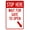 Warning Sign 1, variant on Stop Unauthorized Personnel Disciplinary Action Warning Sign - 8"x12", Entrance Metal Decor for Business Walls, Secure Zones