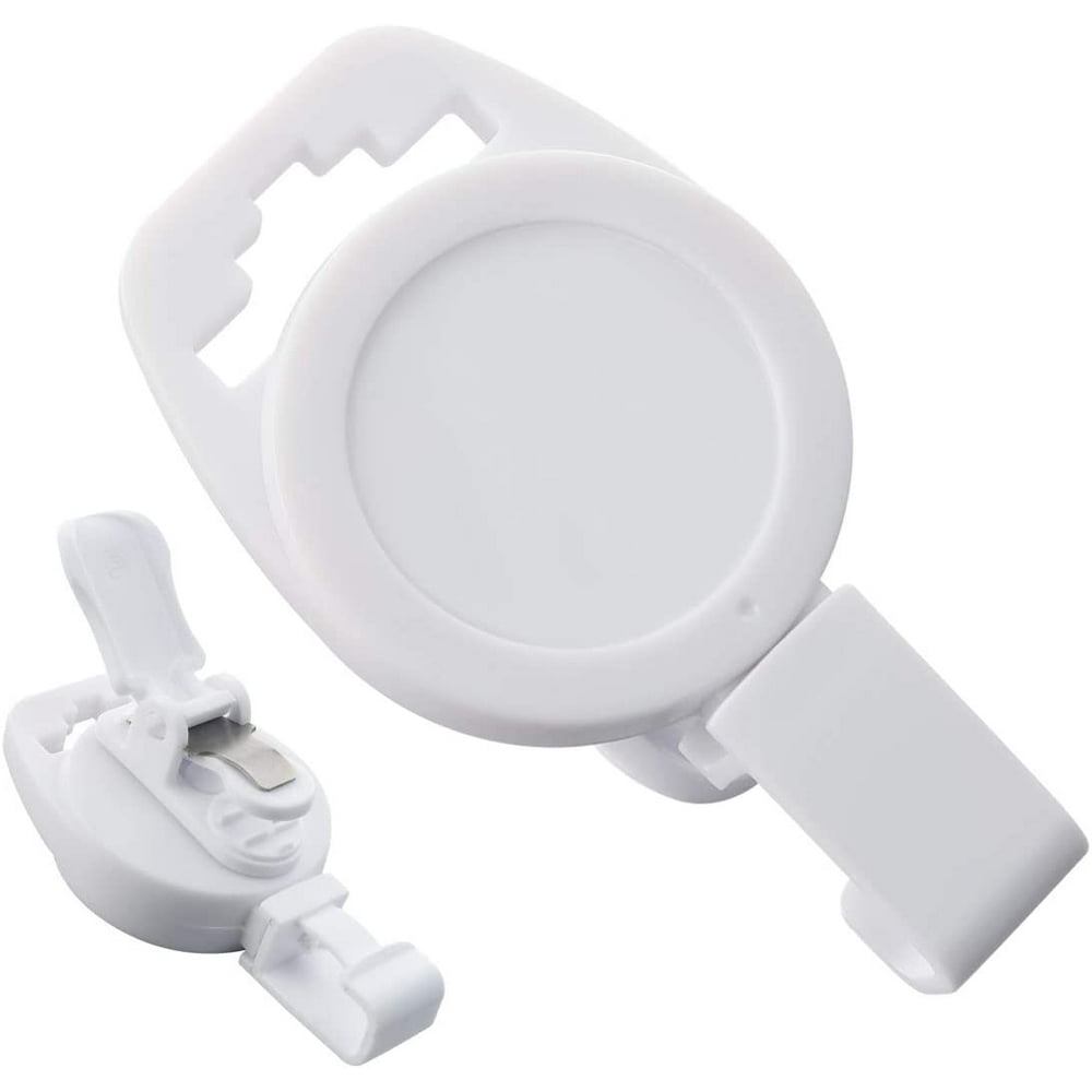Bulk 25 Pack MRI Safe Badge Reels Retractable Badge Holder Clips