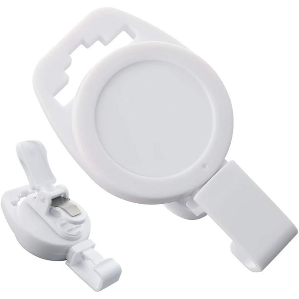 Bulk 25 Pack MRI Safe Badge Reels Retractable Badge Holder Clips