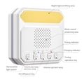thumbnail image 4 of Bearachild Máquina de sonido de ruido blanco para dormir, chupete de escritorio, luz ajustable recargable, terapia de voz, ayuda nocturna para bebés y Electrodomésticos Blanco Bearachild HA075635-01B, 4 of 6