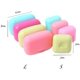 thumbnail image 2 of Organizador de caja de jabón portátil de color caramelo de 4 piezas para el hogar, el baño, los viajes y otras actividades al aire libre., 2 of 5