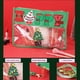 thumbnail image 5 of Pisexur Belleza Maquillaje Neceser de maquillaje transparente navideño - Organizador de artículos de tocador de viaje con bordado de Papá Noel y árbol festivopara mujeres y hombres, 5 of 5