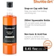 thumbnail image 5 of Shuttle Art 12 Colors Acrylic Paint, 250ml/8.45oz Bottles Acrylic Paint Set, Rich Pigments, Bulk Painting Supplies, 5 of 7