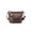 Brown, variant on Nylon Quilted Lightweight Small Top Zip Crossbody Bag