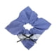 thumbnail image 2 of Cabello a cuadros Scrunchie Pein Tiete Housewarming con decoración de lazo de la cabeza de diadema elástica Ponytail para viajar Fiesta de baile Azul, 2 of 8