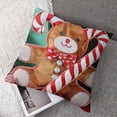 thumbnail image 7 of Christmas Plush Stuffed Toy Stuffed Gingerbread Man Toy Soft Aesthetic Gingerbread Man Pillow Stuffed Christmas Toys for Christmas Party Favors Decorations, 7 of 7