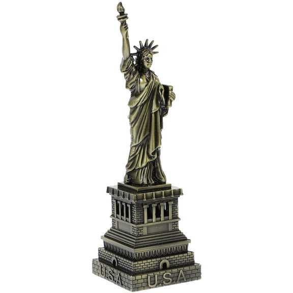 HEALEEP 1Pcs The Statue of Liberty Model Alloy Sculpture Decor for Special Events and Weddings