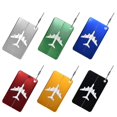thumbnail image 1 of Luggage Tags For Suitcases, 6 Pack Luggage Labels Aluminium Alloy Suitcase Tags With Steel Loop For Travel Baggage Identity zhangyuxiang LED, 1 of 2
