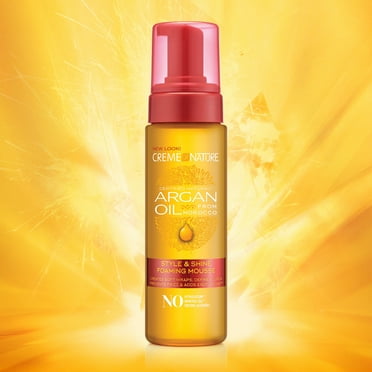 Creme of Nature Style & Shine Foaming Mousse, 7 fl oz