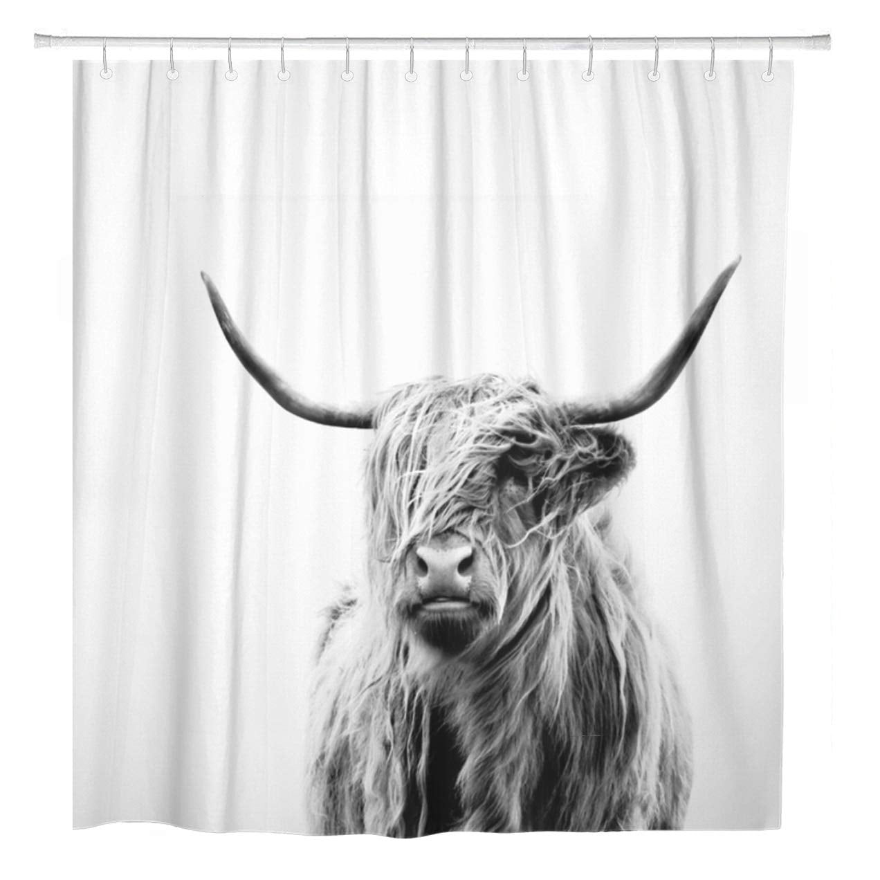 cow shower curtain