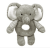 carters Elephant Ring Rattle in Grey