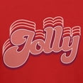 thumbnail image 3 of Teelocity Jolly Repeat Graphic T-Shirt (Small - Standard Fit, Red), 3 of 4