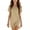 Beige Girls Dresses, variant on Girls Dress Summer Outfits Kids Short Sleeve V Neck Basic Mini Dress Teen Cotton Comfy A-Line Casual Back To School Sundress