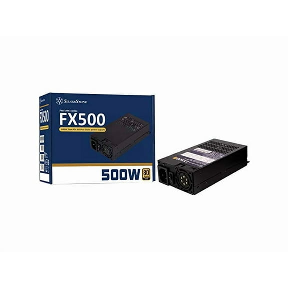 Silverstone technology FX500 80 PLUS Gold 500W Flex-ATX Power Supply