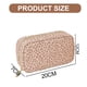 thumbnail image 2 of Bolsa de maquillaje pequeña de lona de cuero PU, bolsa de viaje para cosméticos, bolsa de artículos de tocador para mujeres y niñas, 2 of 5