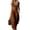 Brown, variant on Jumpsuits for Women Wide Leg Baggy Linen Button Down V Neck Loose Fit Boho Summer Sleeveless Trendy Rompers for Women with Pockets Khaki L