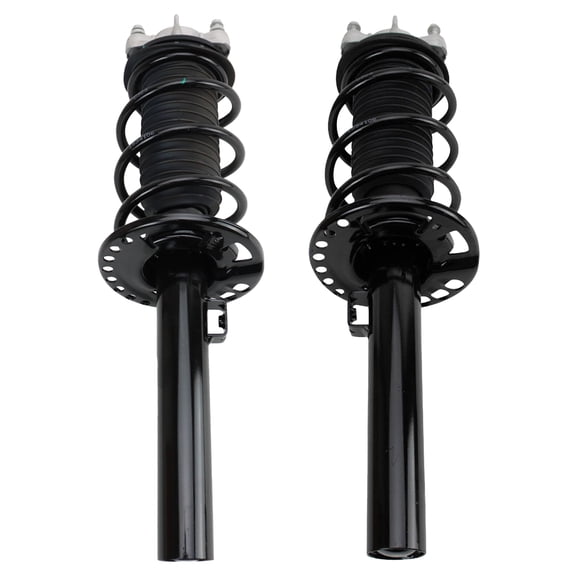 TRQ Front Strut & Coil Spring Assembly Set Driver & Passenger Sides Fits Select 19-21 BMW X3