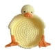 thumbnail image 1 of Posavasos para bebidas, manteles individuales multiusos, posavasos con forma de pato, bonitos amarillo, 1 of 9