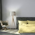 thumbnail image 3 of Adesso Home Adesso Eden 59.25"H Wood Floor Lamp with Drum Shade (3208-12), 3 of 3