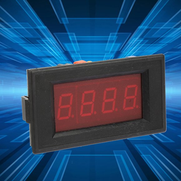 Medidor de panel digital, voltímetro de CC digital de alta precisión de 5135 A y 5 V CC, voltímetro de CC de mayor durabilidad