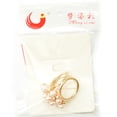 thumbnail image 4 of Sonducket Bufanda anillo perla diseño Simple todo-fósforo flor Vintage moda decorativa joyería multiusos chal Pin regalo del Día de San Valentín Accesorios de disfraces Oro Sonducket AP004607-01, 4 of 6