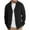 Black, variant on Weardear Men's Casual Long Sleeve Shawl Collar Buttons Down Cable Knit Cardigan Sweater with Pockets