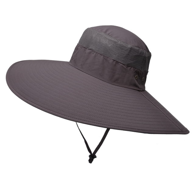 Gorra de pescador para hombre con ala ampliada, impermeable, sombrero para el sol al aire libre, gorra de alpinismo con protección solar