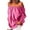 Red, variant on HCYSFG Women's Off Shoulder Blouse Long Sleeve Boat Neck Solid Color shirts Elastic Pleated Neckline Loose Fit Casual Summer Top