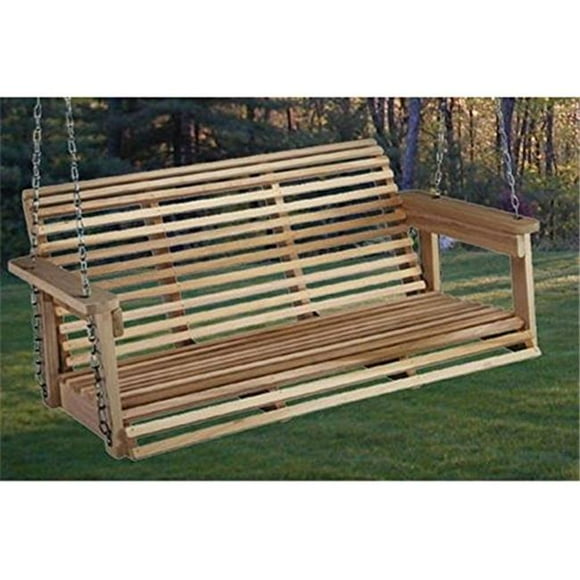 Beecham Swing 66662 4 ft. Roll Back & Bottom Swing Poplar