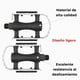 thumbnail image 4 of Pedales para bicicleta 9/16 MTB aluminio plata, 4 of 6