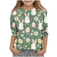 thumbnail image 1 of Eres Más Que una Camisa de Puntuación de Prueba Linda Impresión de Pascua 3/4 Manga Cuello Redondo para Niños, Camisas de Manga Larga de Niños Suaves Tamaño 12-14 Juventud para el Ocio Diario, 1 of 6